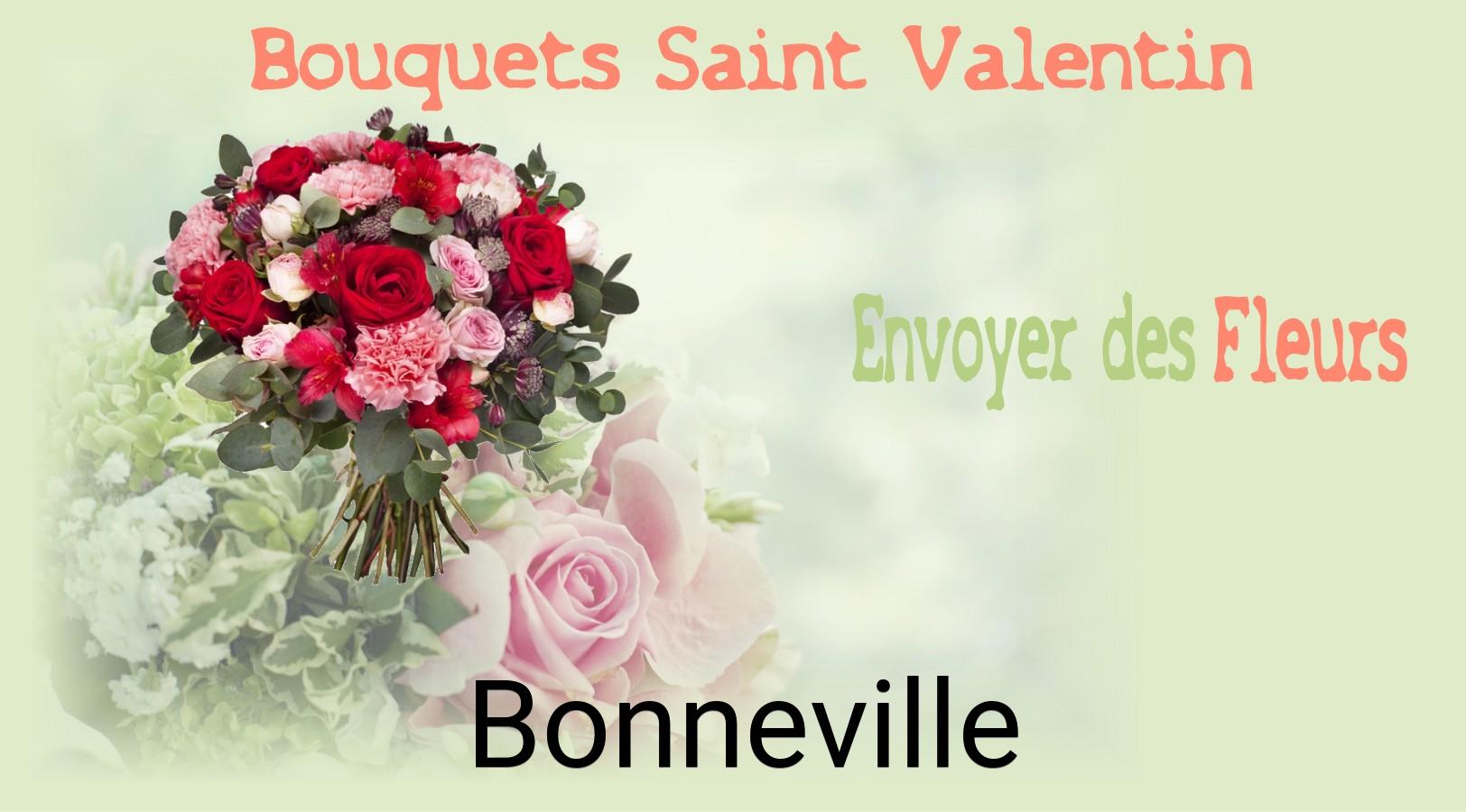 Roses de Saint-Valentin livrées à Bonneville